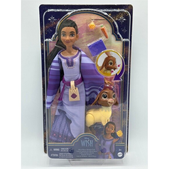 Disney WISH Asha Of Rosas Adventure Pack Fashion Doll - Picture 2 of 5